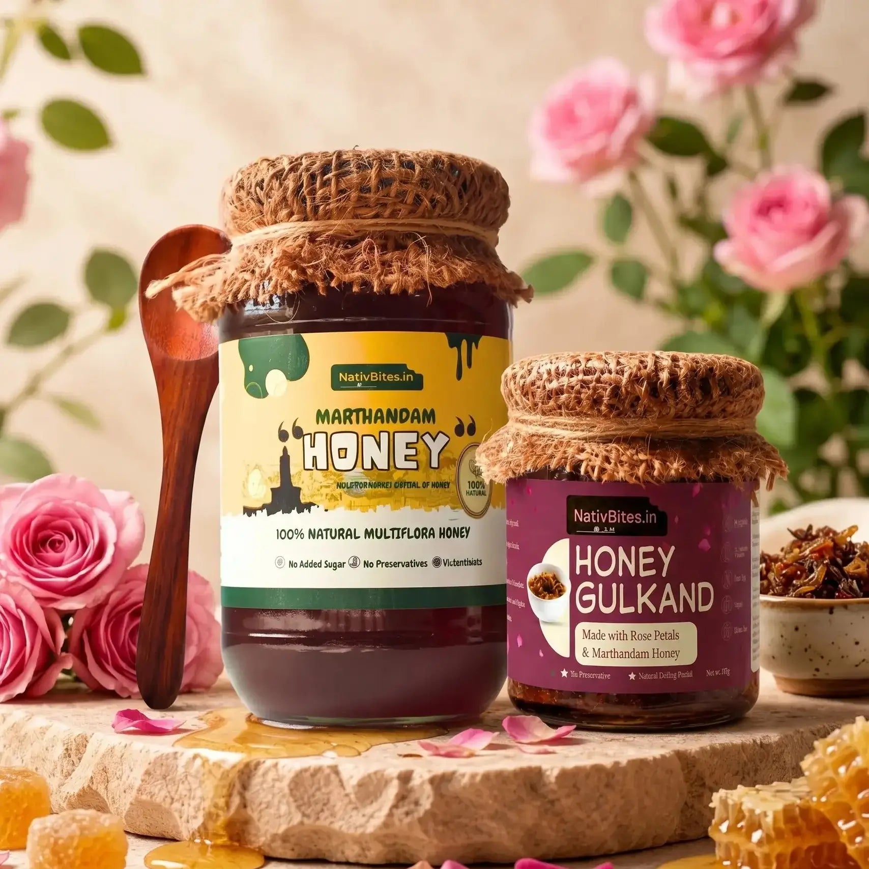 Nativbites Marthandam honeyand HoneyGulkand